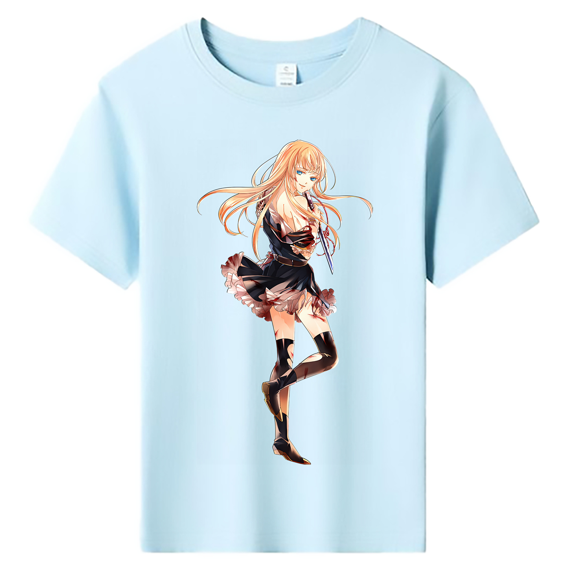 （画像用） 刀剣乱舞 Touken Ranbu 綿100％キッズTシャツ（フロントプリント）